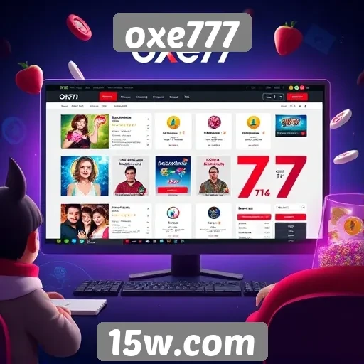 Acessibilidade e usabilidade do site oxe777