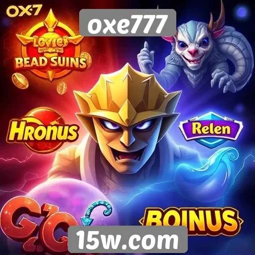 Principais jogos oferecidos no oxe777