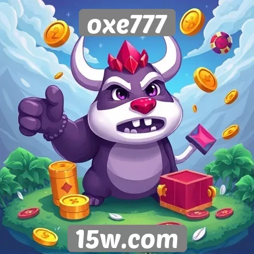 Variedade de jogos disponíveis no oxe777